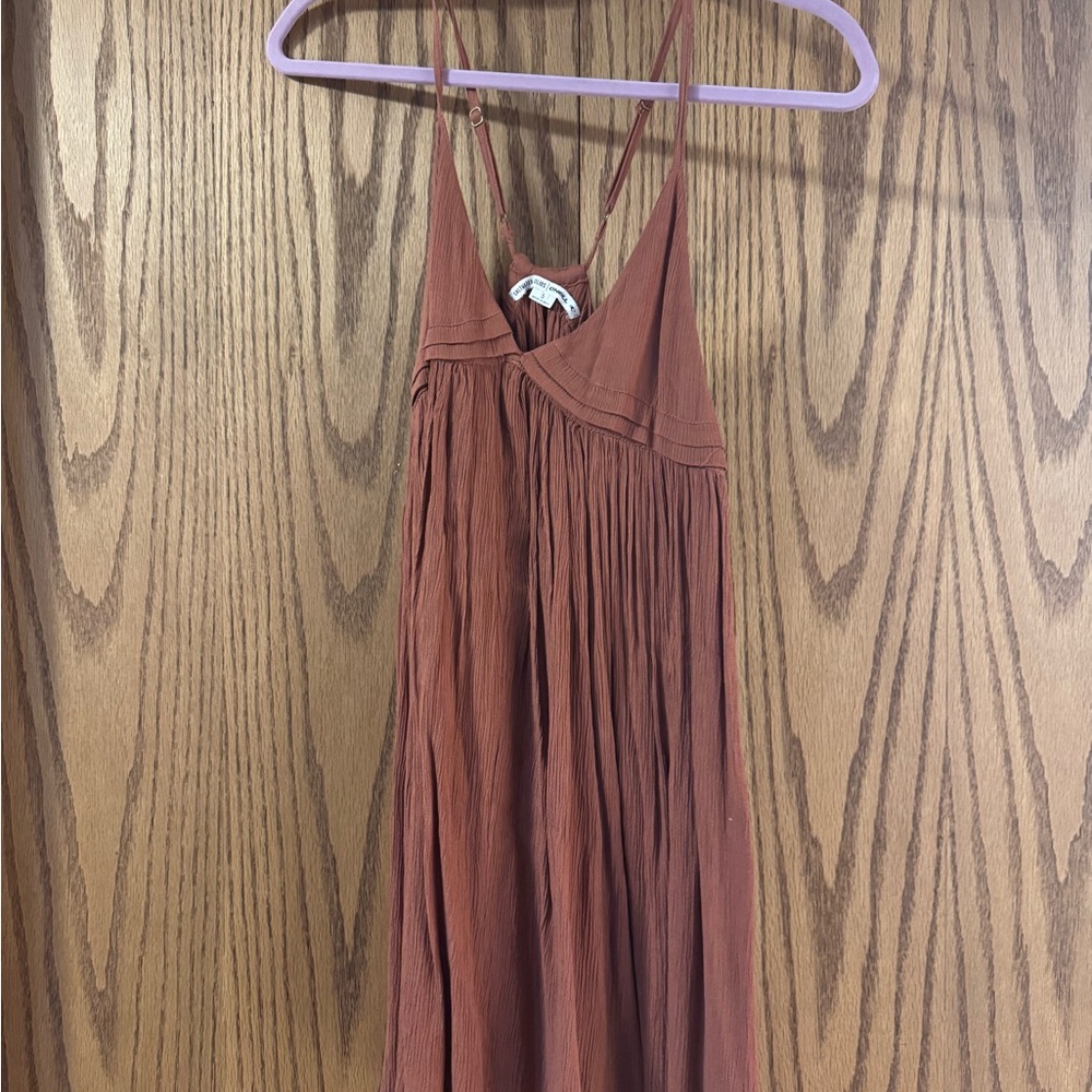 O'Neill Strapless Rust Dress